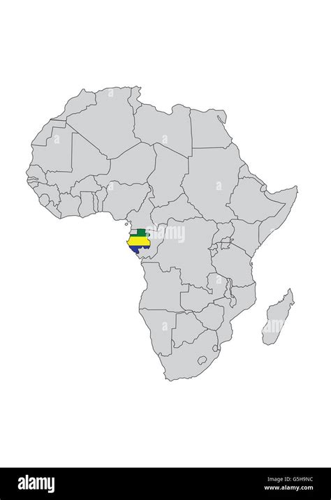 Mapa De Gabon Imágenes Recortadas De Stock Alamy