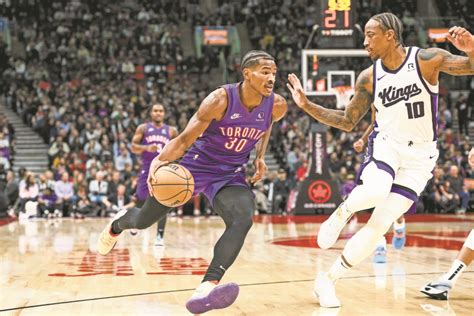 Agbaji Has Season High In Raptors Ot Win Over Kings Ku Sports