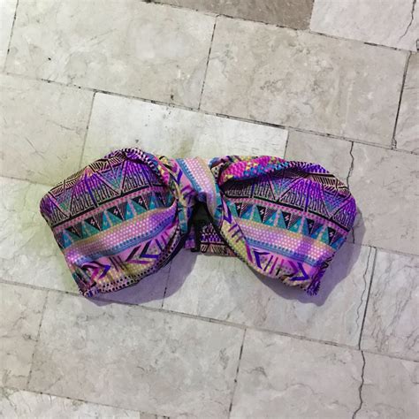 Boho Bikini Top Women S Fashion Swimwear Bikinis Swimsuits On Carousell
