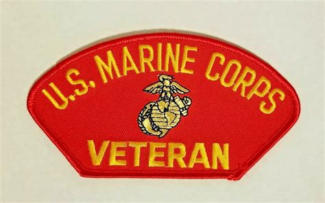 Us Marine Corps Veteran Patch Made In The Usa For Sale Motorcycle