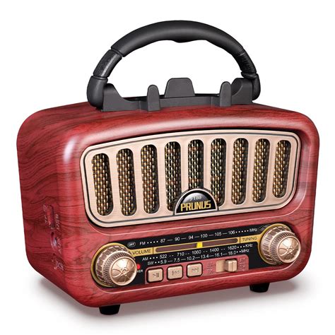 PRUNUS J 180 AM FM SW Retro Radio Mit Bluetooth 5 0 Nostalgie Radio