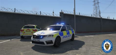 West Midlands Police 2019 Skoda Octavia Vrs Gta5