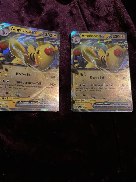 Pokémon Tcg Ampharos Ex Svp Black Star Promos Svp016 Holo Promo Promo Ebay