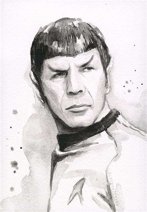 Star Trek Art Spock Art Spock Prints Star Trek Prints Star | Etsy