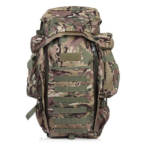 Large Capacity L Tactical Military Molle Backpack Bag Outdoor Camping