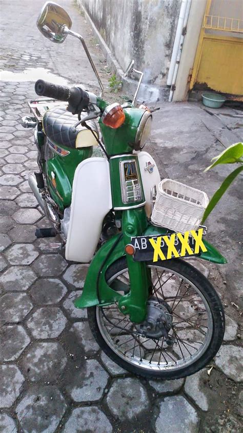 Dijual Honda C70 Asli Hijau STNK ONLY BPKB Hilang LAPAK MOBIL