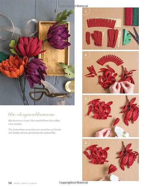 Crepe Paper Flowers The Beginners Guide To Making And Arranging