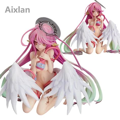 10cm Anime Kein Spiel Kein Leben Figur Jibril PVC Action Figur Shiro