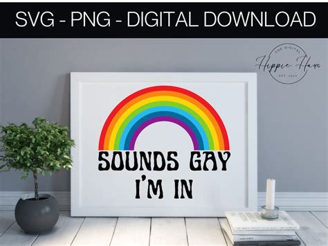 Lgbtq Svg Pride Shirt Design Png Rainbow Svg Gay Pride Svg Clipart Cricut Silhouette Cut