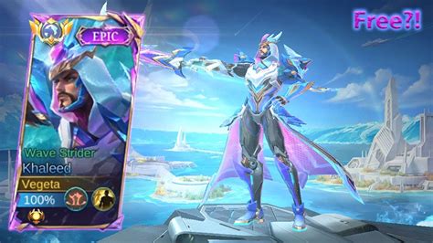 Finally Thank You Moonton For This New Khaleed Water Strider Skin