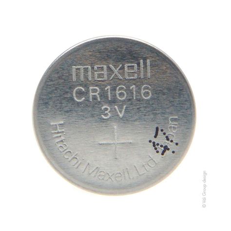 Pile Bouton Lithium Blister Cr Maxell V Mah