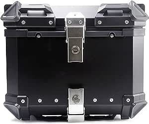 Amazon Ckoufb Black Silver Motorcycle Tail Box Aluminum Luggage