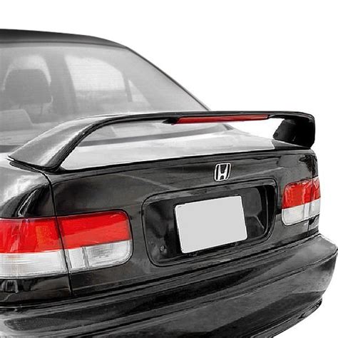 T5i Honda Civic Si 1996 2000 Factory Style Rear Spoiler With Light