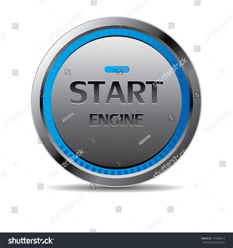 Start Engine Button Vector Shutterstock