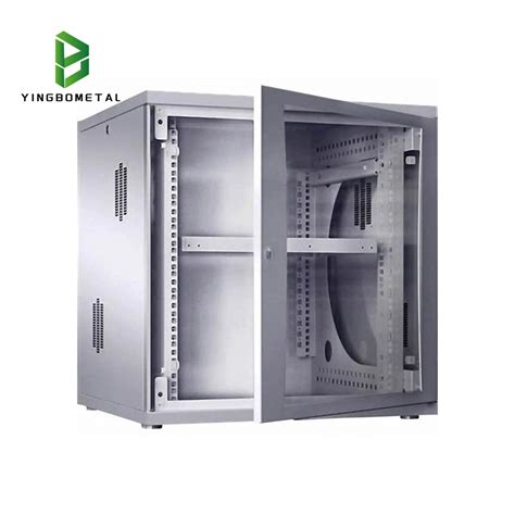 22u Standard 19 Inch Data Center Server Rack Floor Standing Glass Door Ddf Network Cabinet