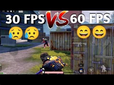 BGMI 30 FPS Vs 60 FPS GAMEPLAY HOW TO ENABLE 90 FPS BGMI NO RECOIL