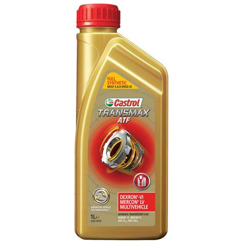 Castrol Transmax Atf Dexron Vi Mercon Lv Multivehicle