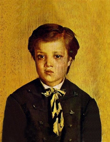 Portrait of a boy, 1858 - Giovanni Boldini - WikiArt.org 
