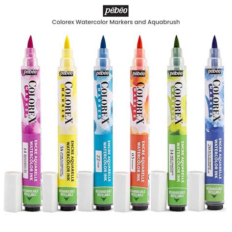 Pebeo Colorex Watercolor Markers Jerry S Artarama