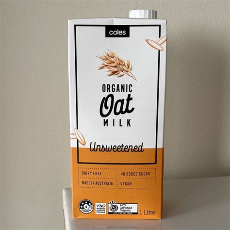 Coles Organic Oat Milk Reviews Abillion