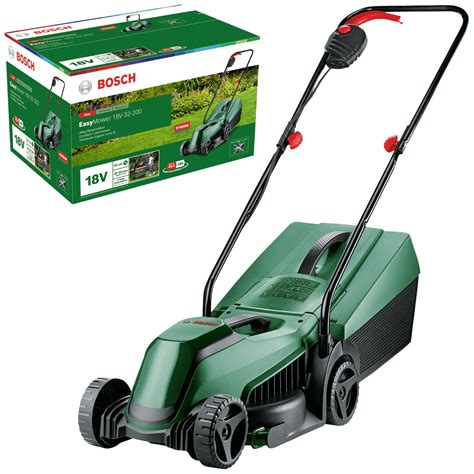 Bosch Home And Garden Easy Mower 18v 32 200 Rechargeable Battery Lawn Mower W O Battery 18 V