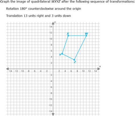 Ixl Sequences Of Congruence Transformations Graph The Image Geometry Practice