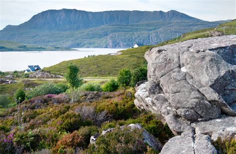 Ardmair And Loch Canaird In Mid Summerullapoolhighlands Of Scotland