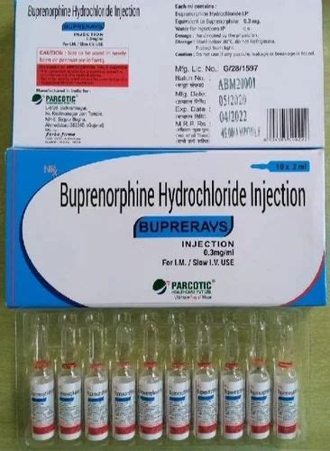 Buprenorphine Hydrochloride Injection For Clinical At Rs In Sagar