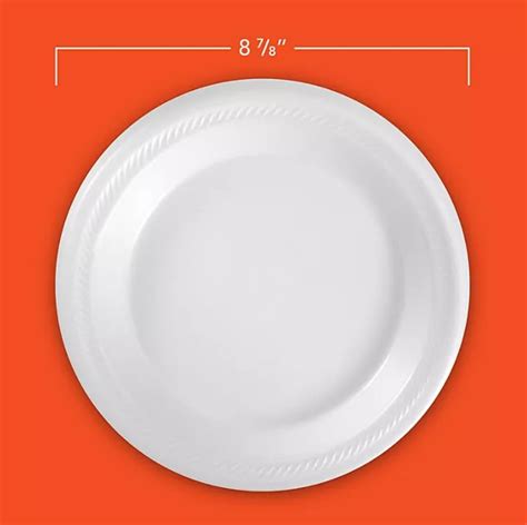 Hefty Supreme Foam Disposable Lunch Plates 8 78 250 Ct Polestar