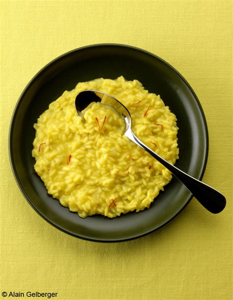 Risotto La Milanaise Pour Personnes Recettes Elle Table