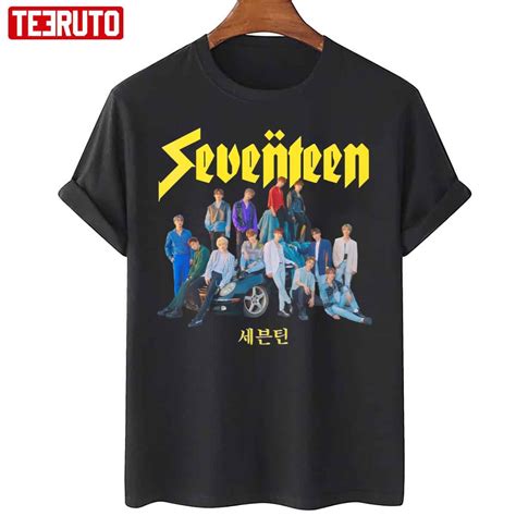 Seventeen Vintage Kpop Seventeen World Tour 2022 Be The Sun Unisex T