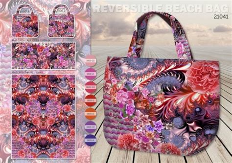 Stenzo Panel Canvas Tasche Dreams Stoffjunkies