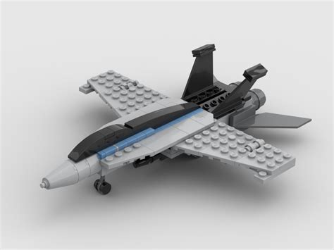 LEGO MOC F/A-18 Maverick (F-18) by brickeinander | Rebrickable - Build ...