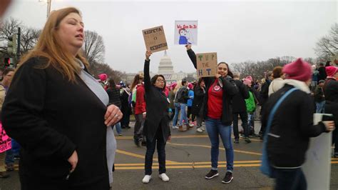 Thousands Attend Womens March On Washington