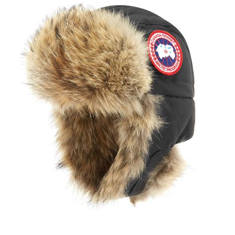 Canada Goose Aviator Hat Black | END. (US)