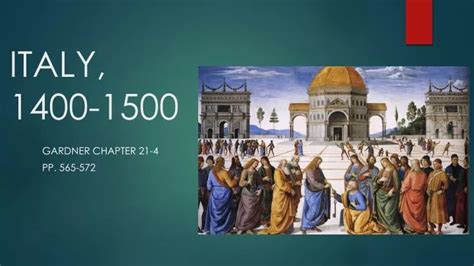 Ppt Italy 1400 1500 Powerpoint Presentation Free Download Id 2249758