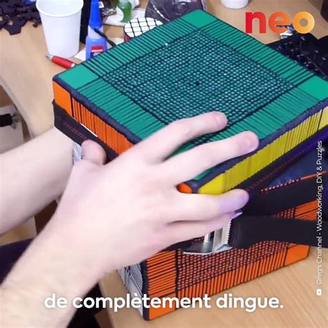 Grégoire collectionne les records du monde de Rubik s Cube video