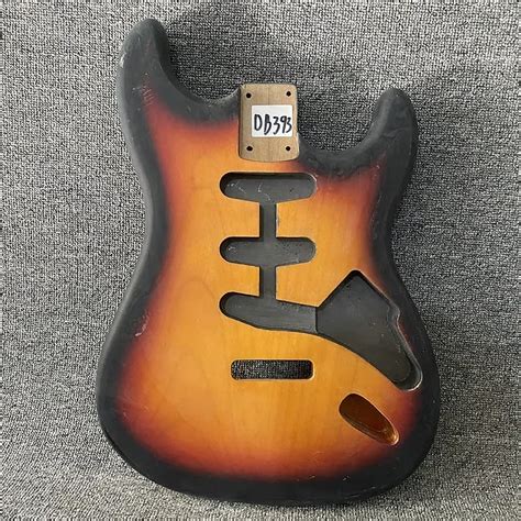 Basswood Stratocaster Strat Style Guitar Body In Tobacco Reverb