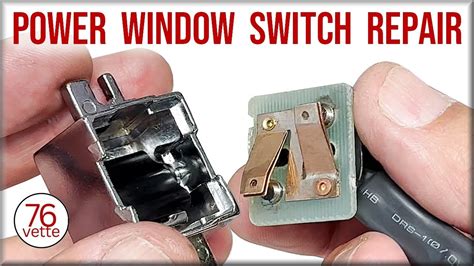 Classic Gm Power Window Switch Repair Youtube