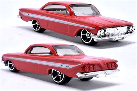 61 CHEVROLET IMPALAのレビューワイスピ8作目登場の真っ赤なインパラ Hot Wheels 情報まとめ ホットウィール にわかマニア