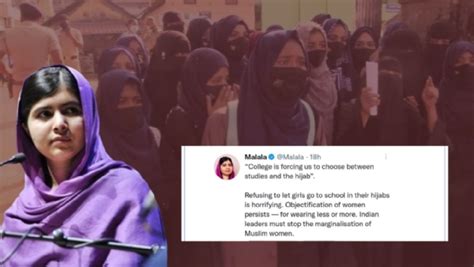 Double Standards Malala Yousafzai Again Flips From Her Previous Stand On Hijab Supports The