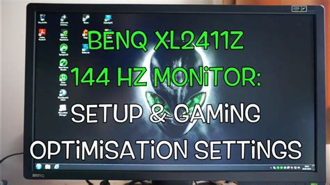BenQ XL2411Z (144 hz, blur reduction) setup & gaming optimisation ...