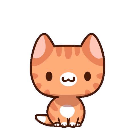 Tabby Cat Smile Sticker By Mino Games Find Share On GIPHY