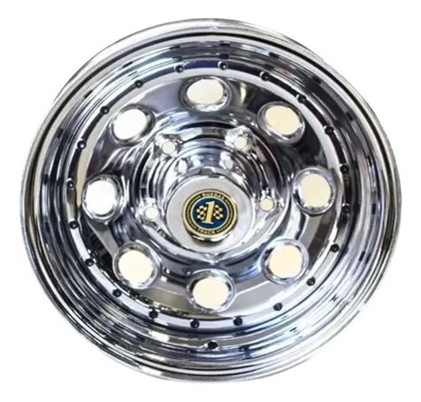 Llanta Chapa Cromada X Modular Chevrolet Bojanich Cuotas Sin Inter S