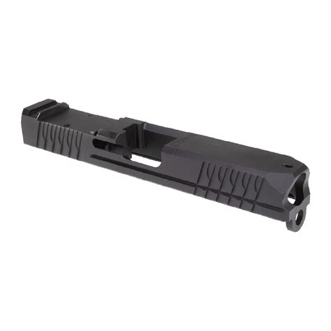 Polymer80 Pfc9 Ocs Black Nitride Glock 19 Compatible Stripped Slide Glock Slides At Gunbroker