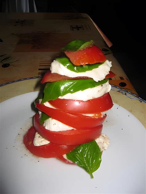 Recette De Mille Feuille De Tomate Mozzarella