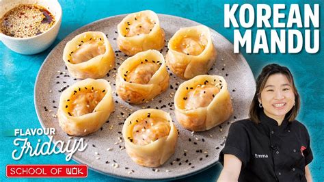 How To Make Korean Mandu Dumplings Youtube