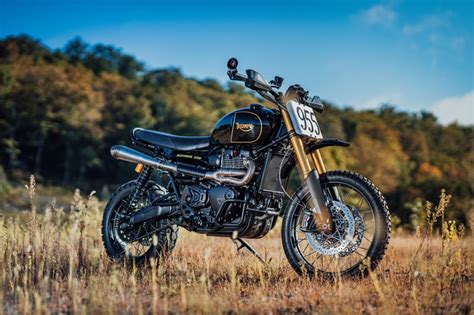 Xecutioner Triumph Scrambler Xe By A J Cycles Bikebound