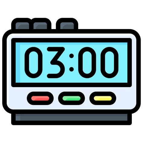 Digital Clock Free Electronics Icons