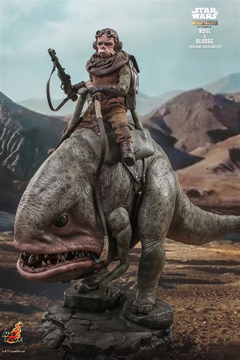 Hot Toys Star Wars The Mandalorian Kuiil And Blurgg HYPERTOYS